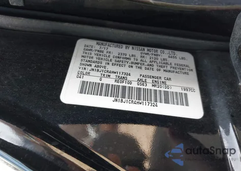 2017 Nissan Rogue Sport Sv из США, поврежденный, VIN JN1BJ1CR4HW117324